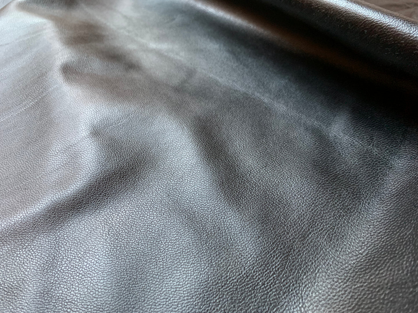 Black Goat Skin Leather – Whole Hide