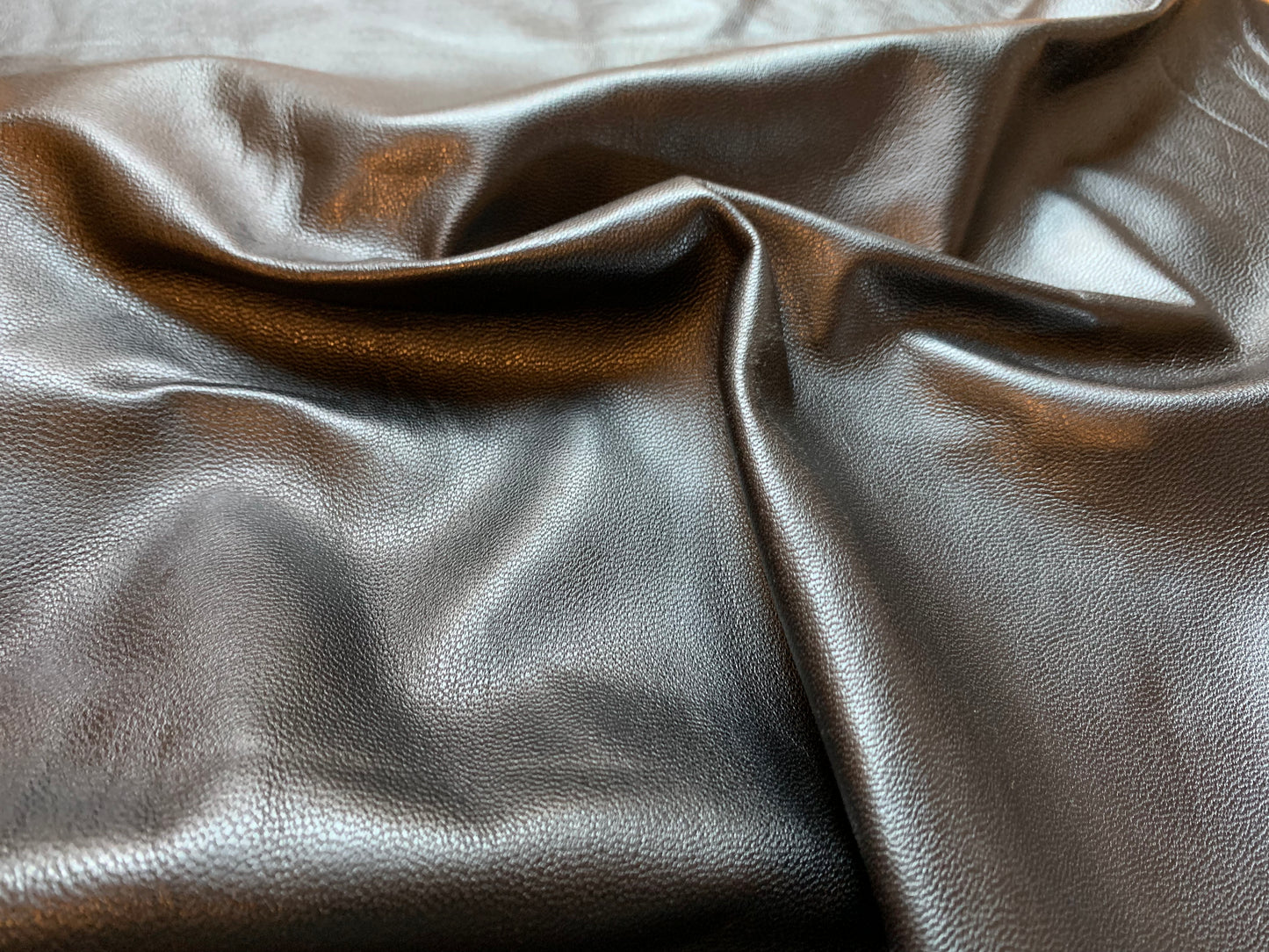 Black Goat Skin Leather – Whole Hide