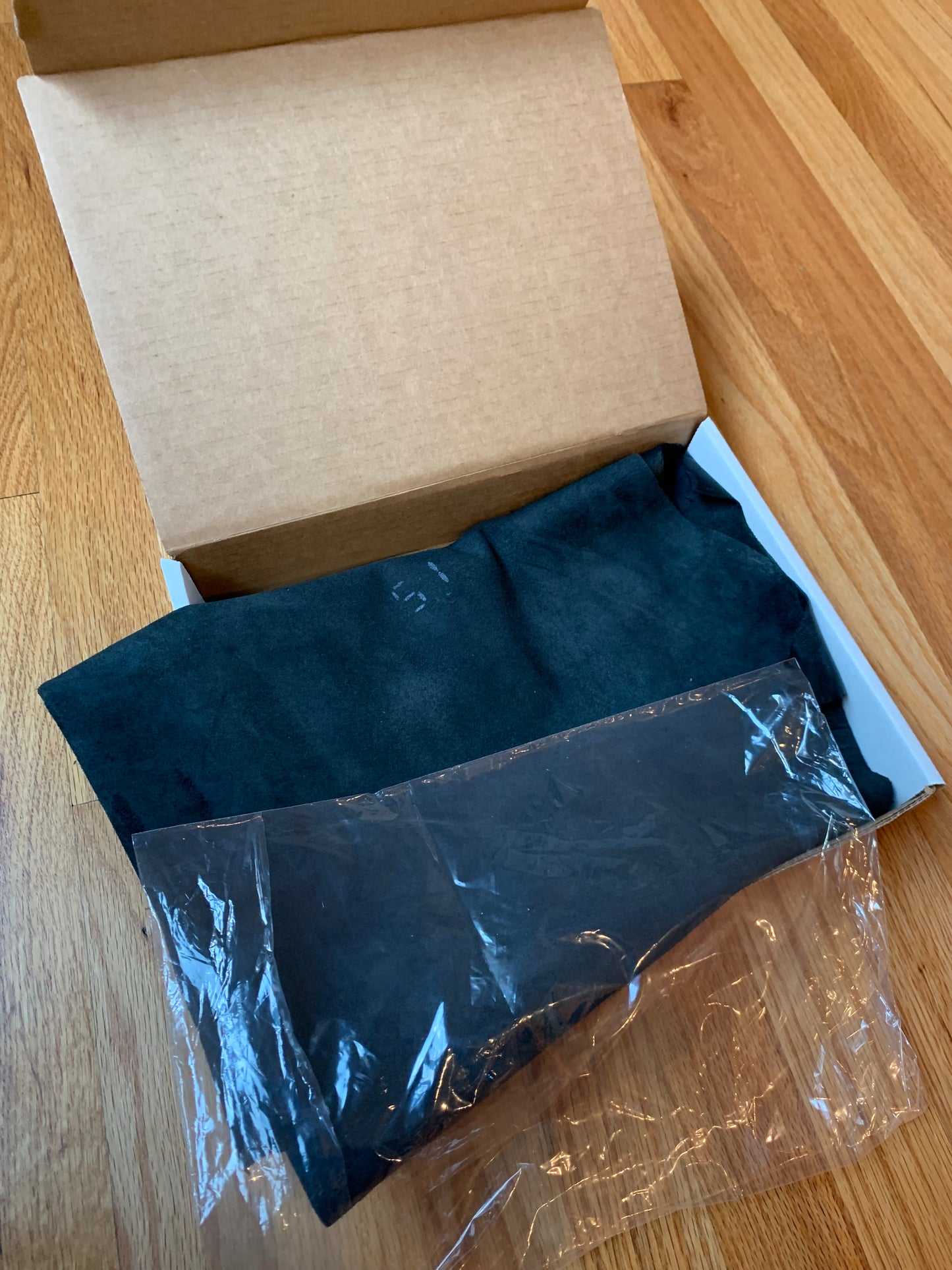 Black Goat Skin Leather – Whole Hide